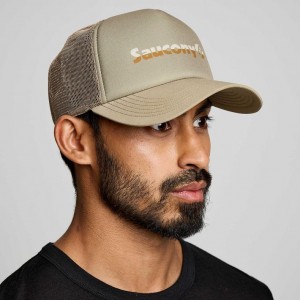 Férfi Saucony Foamie Trucker Sapka Olivazöld | HUNGARY WILYQ