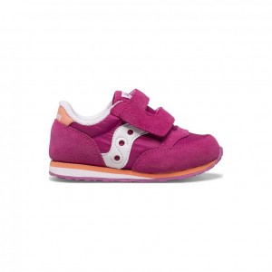 Little Gyerek Saucony Baby Jazz Hook & Loop Sportcipő Fukszia | HUNGARY IATSQ