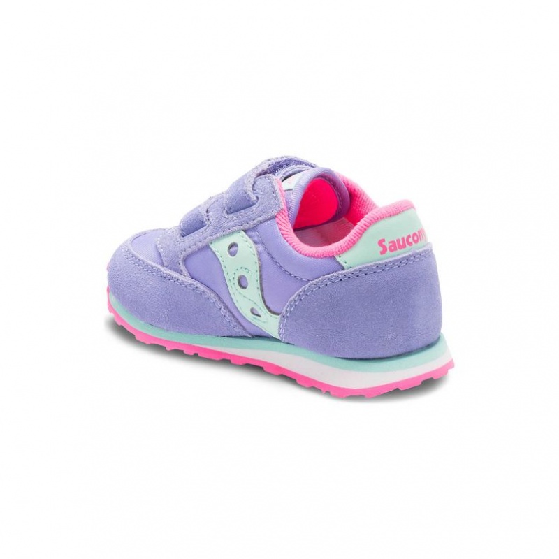 Little Gyerek Saucony Baby Jazz Hook & Loop Sportcipő Lila | HUNGARY UOCBK