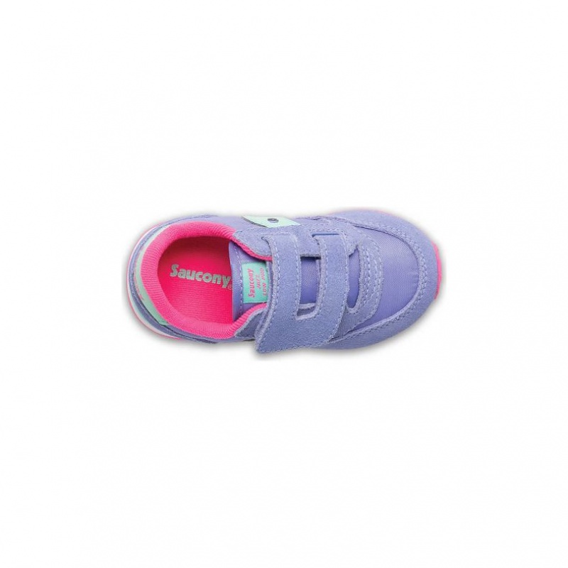 Little Gyerek Saucony Baby Jazz Hook & Loop Sportcipő Lila | HUNGARY UOCBK