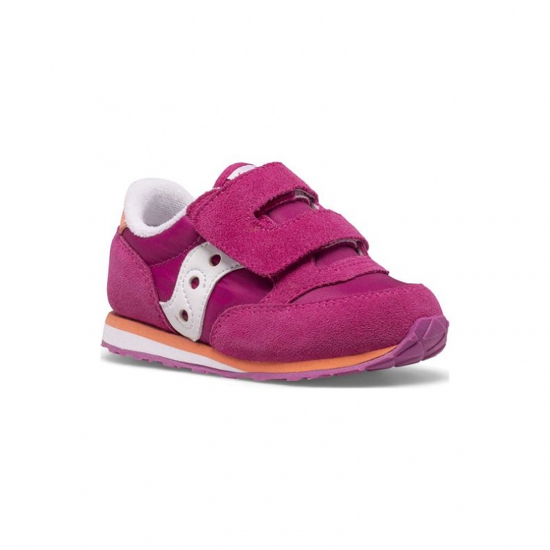 Little Gyerek Saucony Baby Jazz Hook & Loop Sportcipő Fukszia | HUNGARY IATSQ