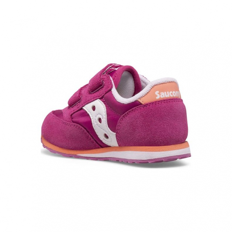 Little Gyerek Saucony Baby Jazz Hook & Loop Sportcipő Fukszia | HUNGARY IATSQ