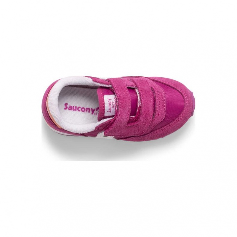 Little Gyerek Saucony Baby Jazz Hook & Loop Sportcipő Fukszia | HUNGARY IATSQ