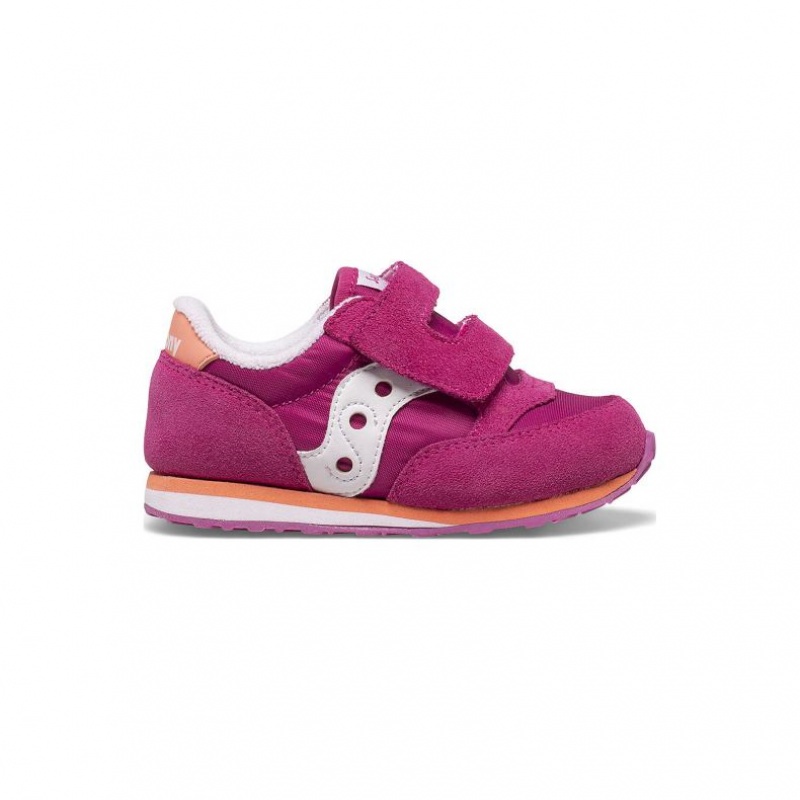 Little Gyerek Saucony Baby Jazz Hook & Loop Sportcipő Fukszia | HUNGARY IATSQ