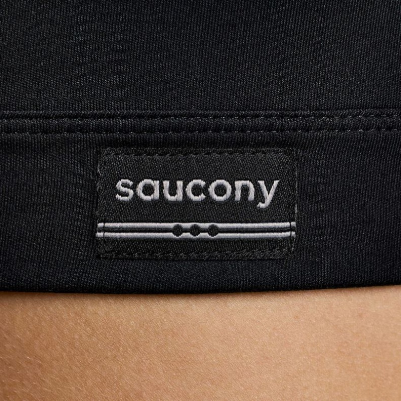 Női Saucony Fortify Melltartó Fekete | HUNGARY OQPIX