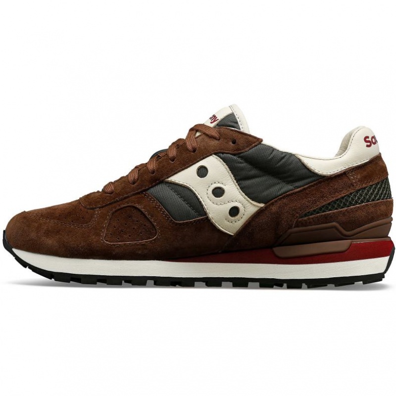 Női Saucony Shadow Original Premium Sportcipő Barna Zöld | HUNGARY QJCMU